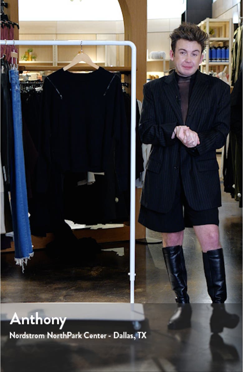 Zip Shoulder Sweater, sales video thumbnail