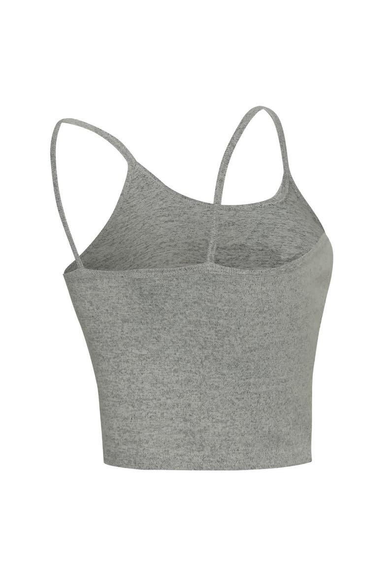 Women's Concepts Sport  Heather Gray Minnesota Vikings Rigor Tank, Short & Robe Set, Alternate, color, Heather Gray