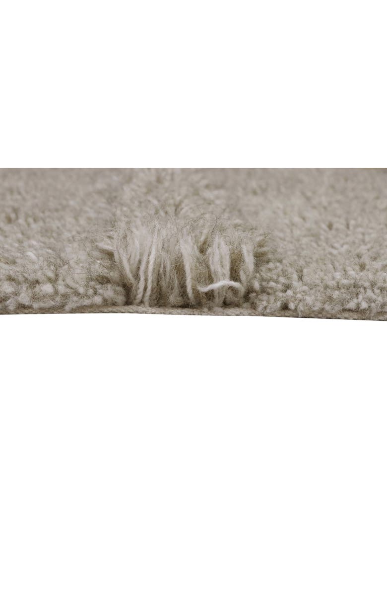 Lorena Canals Tundra Woolable Washable Wool Rug, Alternate, color, Blended Sheep Grey