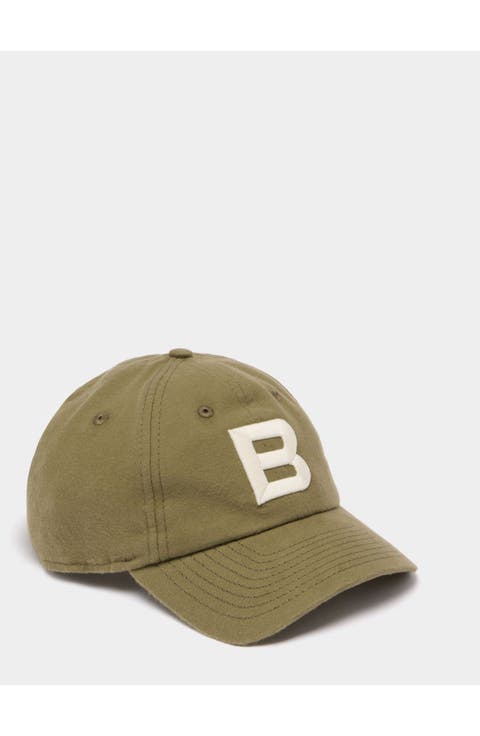 Baseball Hat With Logo In Cotton