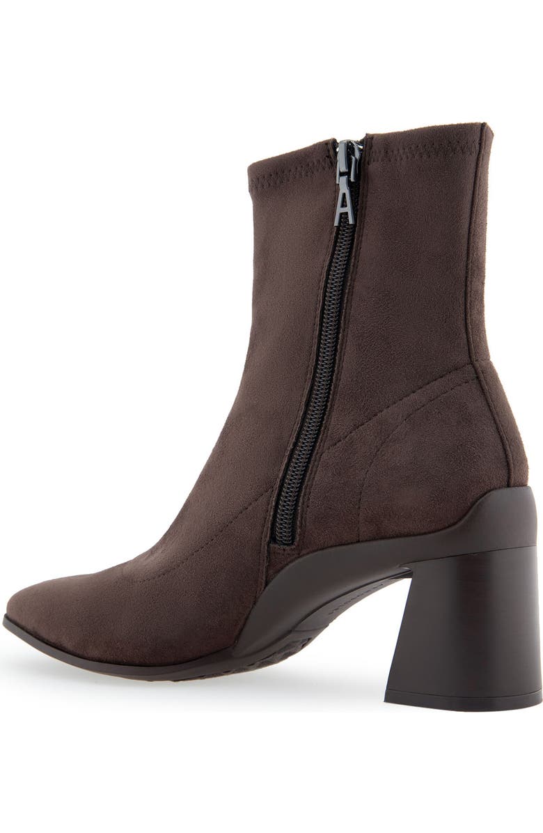 Aerosoles Corinda Block Heel Bootie, Alternate, color, Java Faux Suede