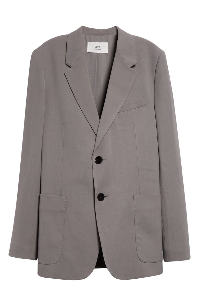AMI PARIS Twill Sport Coat, Main, color, 