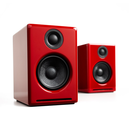 Audioengine A2+ Next Gen Home Music System w/ Bluetooth aptX-HD in Red  product