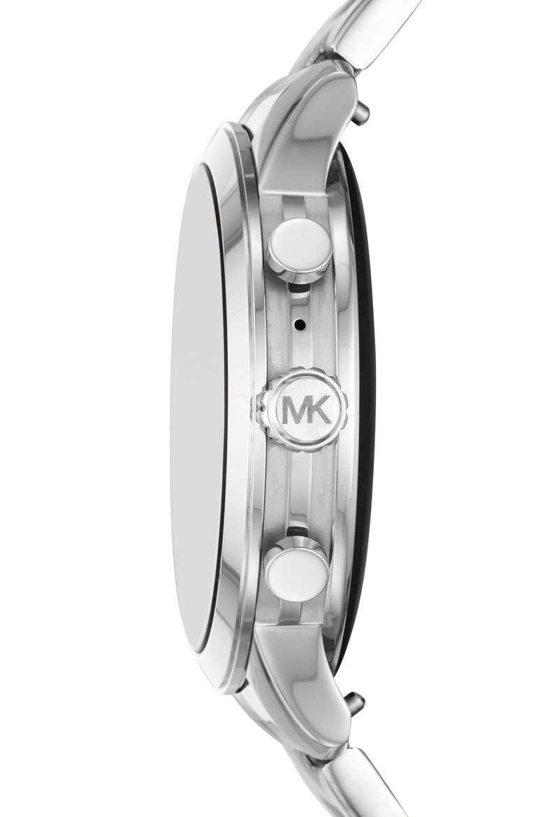 MICHAEL Michael Kors Access Runway Smart Bracelet Watch, 41mm, Alternate, color, SILVER