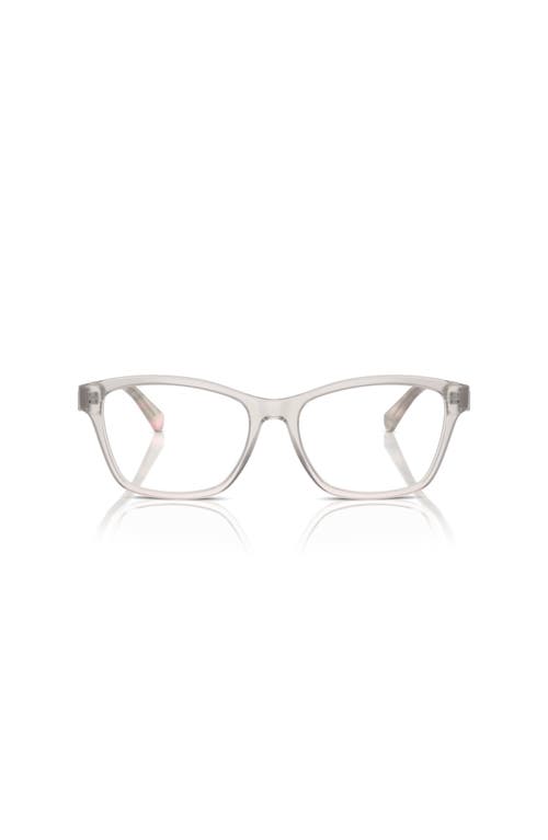 Ralph Lauren 54mm Cat Eye Optical Glasses In Gray