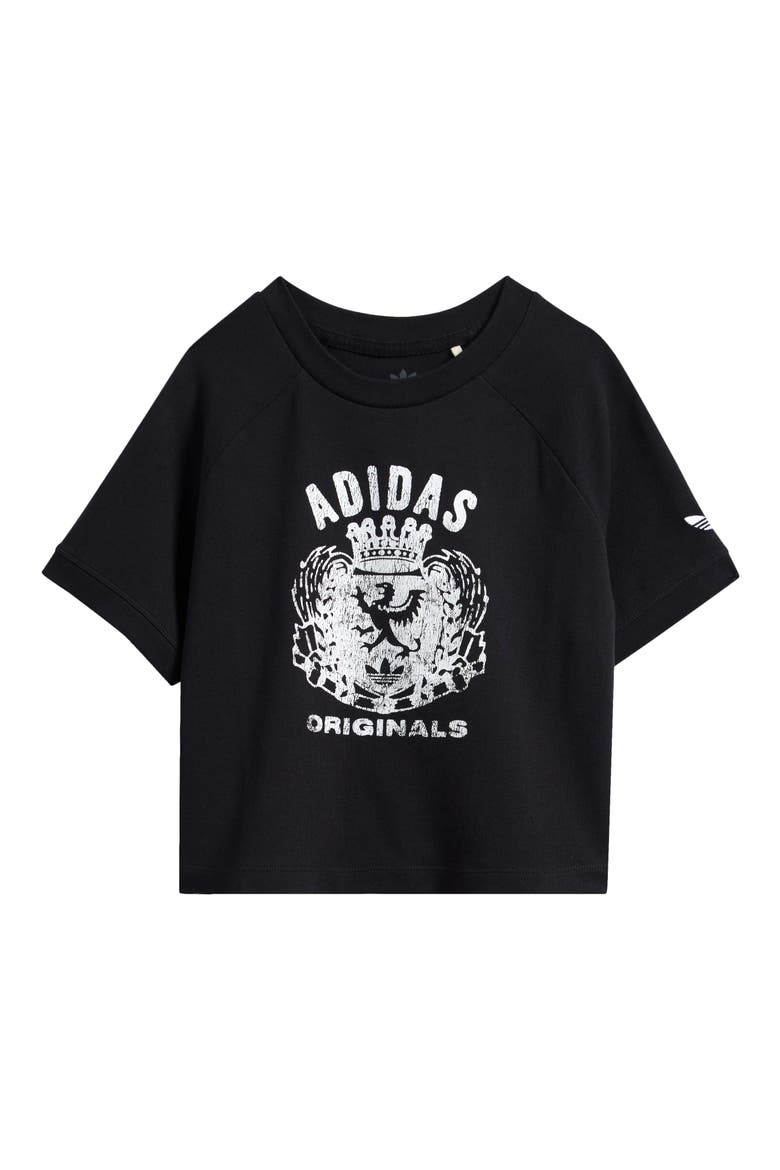 Kids' Royal Jersey Graphic T-Shirt, Main, color, BLACK