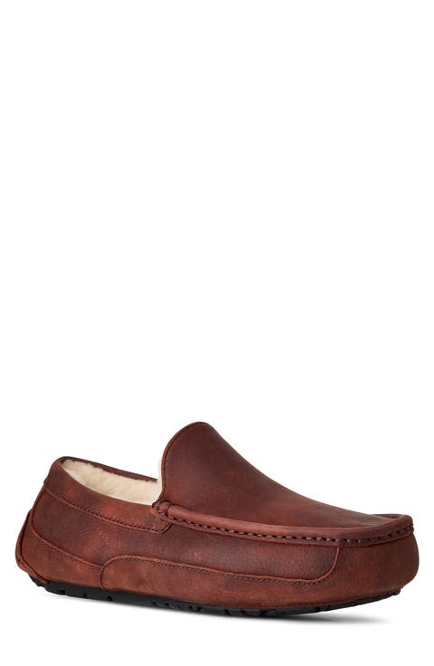 Ascot Tumbled Leather Slipper