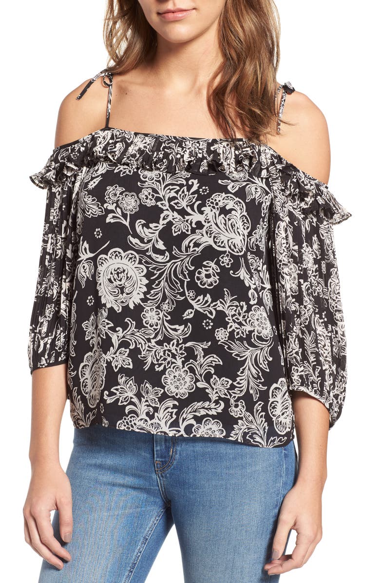Ella Moss Ria Off the Shoulder Blouse, Main, color,