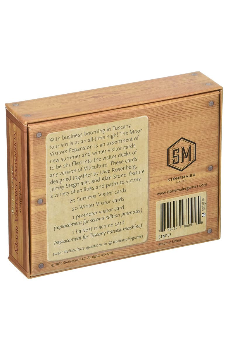 Stonemaier Games LLC Moor Visitors Expansion W/  40 Cards, Alternate, color, Multicolored