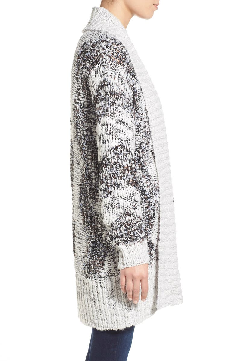 Leith Wide Collar Open Cardigan, Alternate, color,