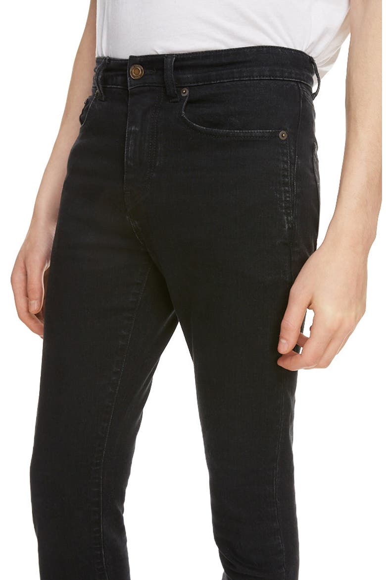 Skinny Jeans, Alternate, color, BLACK