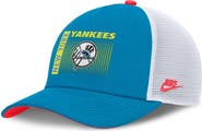 Nike Men's Nike Blue New York Yankees Neon 90s Rise Structured Performance Adjustable Trucker Hat