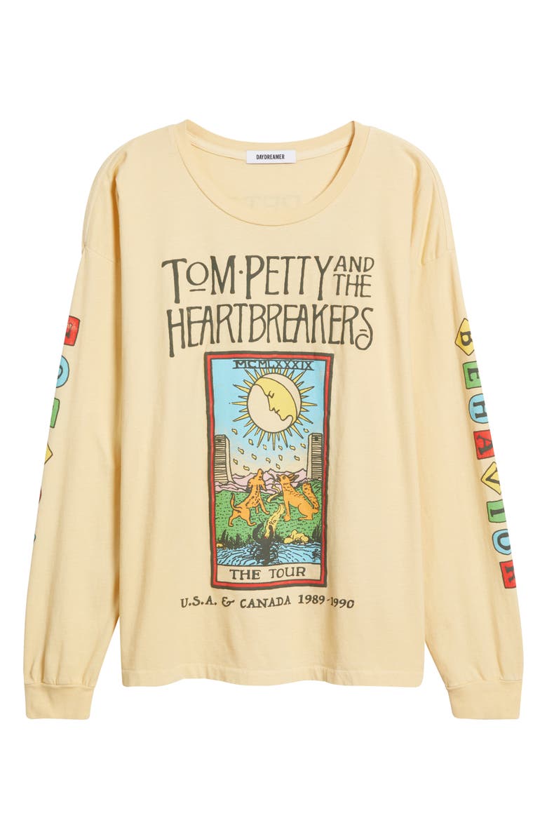 Daydreamer Tom Petty Strange Behavior Long Sleeve Cotton Graphic T-Shirt, Alternate, color, 