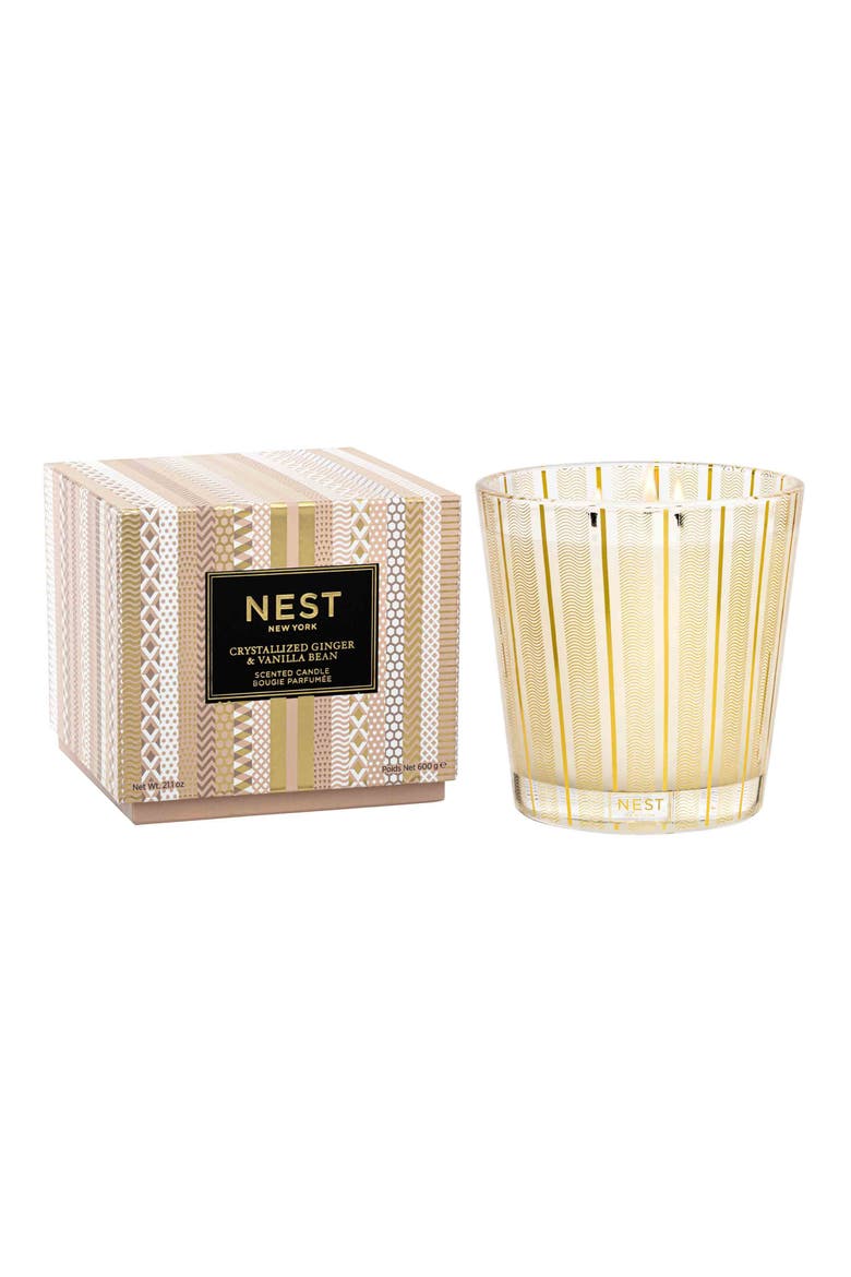 Crystallized Ginger & Vanilla Bean Candle (Limited Edition), Alternate, color, NO COLOR