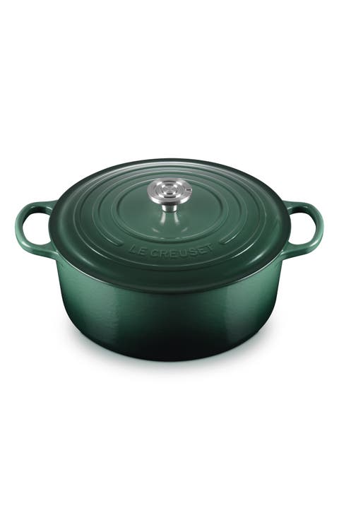 Enameled Cast Iron Round Dutch Oven