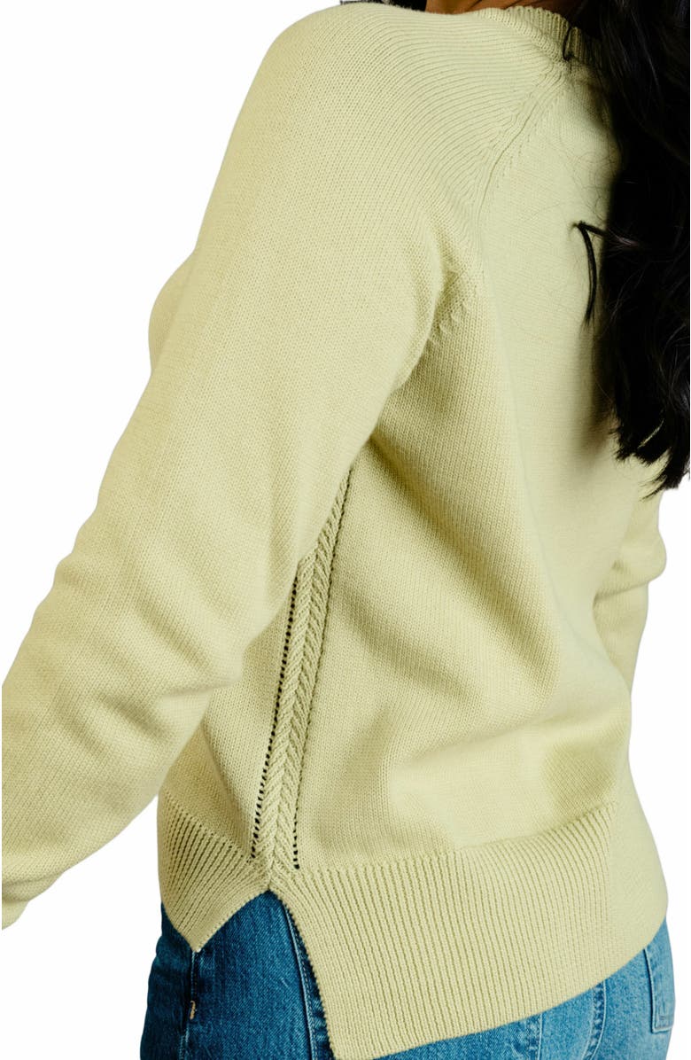ABLE Kelly Relaxed Pullover Sweater, Alternate, color, 