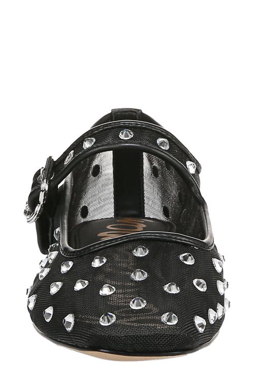 Sam Edelman Michaela Shine Womens Embellished Mesh Ballet Flats