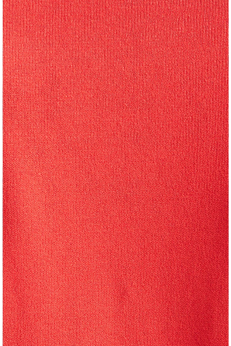 The Ellery Shrunken Cardigan, Alternate, color, RED