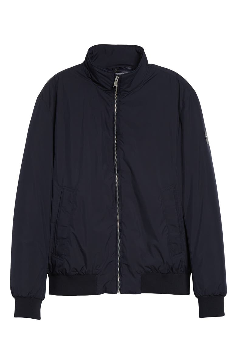 BOSS Clase Bomber Jacket, Main, color, Dark Blue