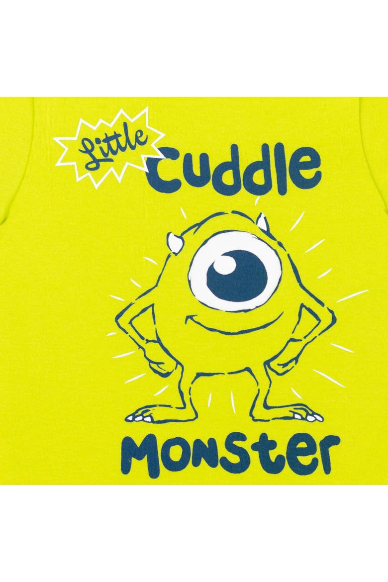 Bodysuit Pants & Hat Set, Alternate, color, Mike Wazowski Green Green