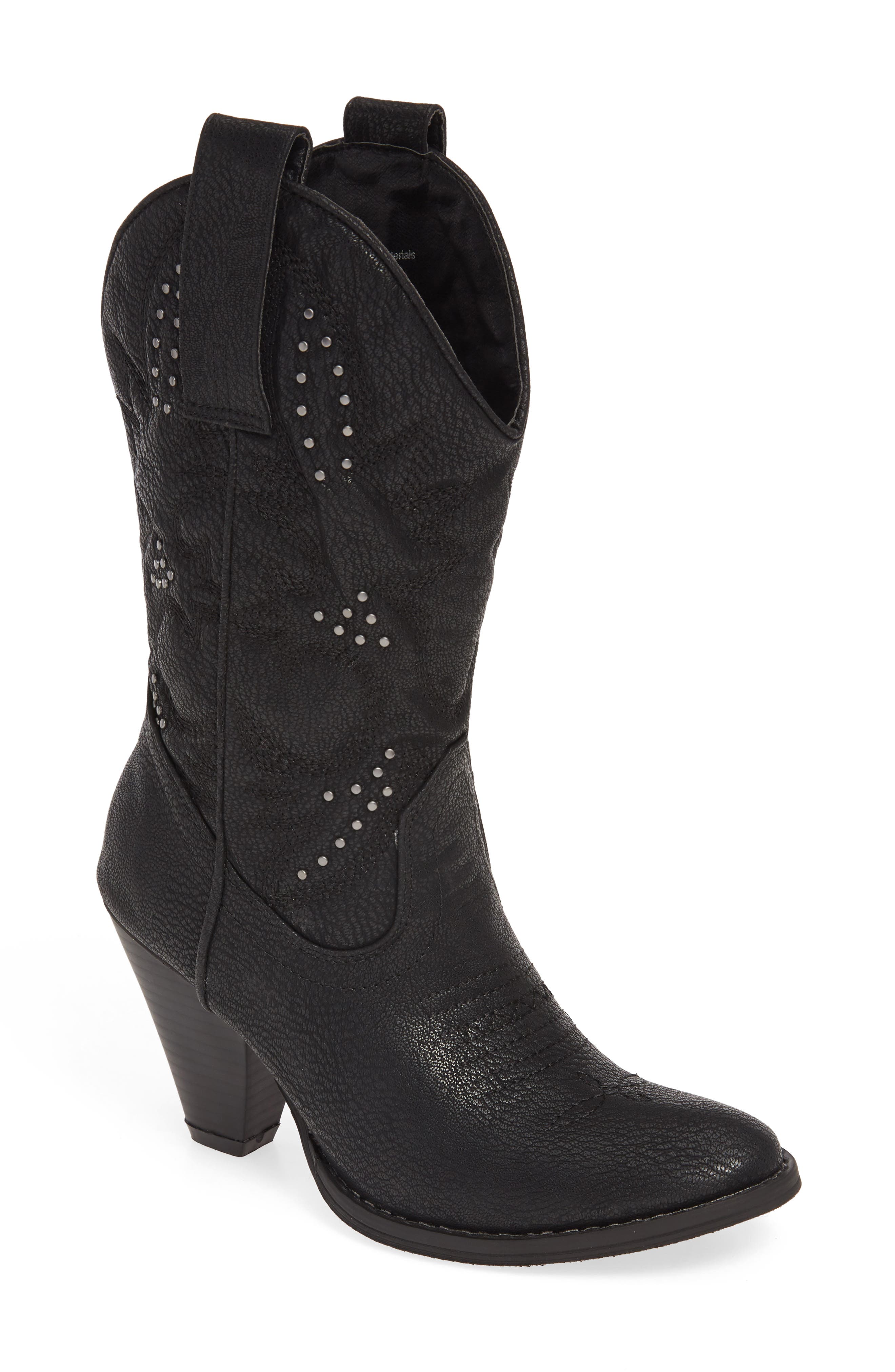 Very Volatile Wagonwheel Western Boot, Main, color, 