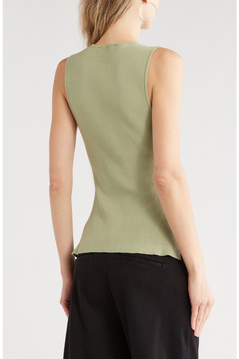 Rib Tank, Alternate, color, SAGE GREEN