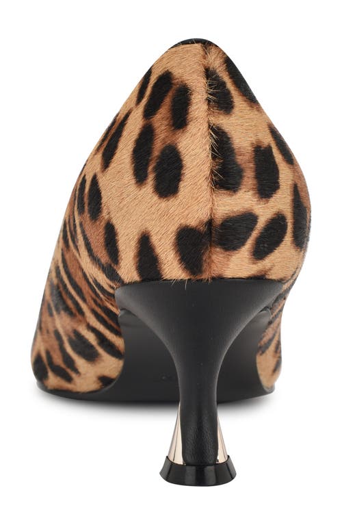 Nine West Ariella Kitten Heel Pump In Brown
