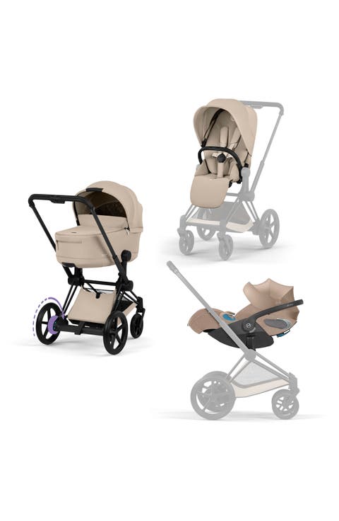ePriam Stroller Cloud T Car Seat & Priam Lux Cot Travel System