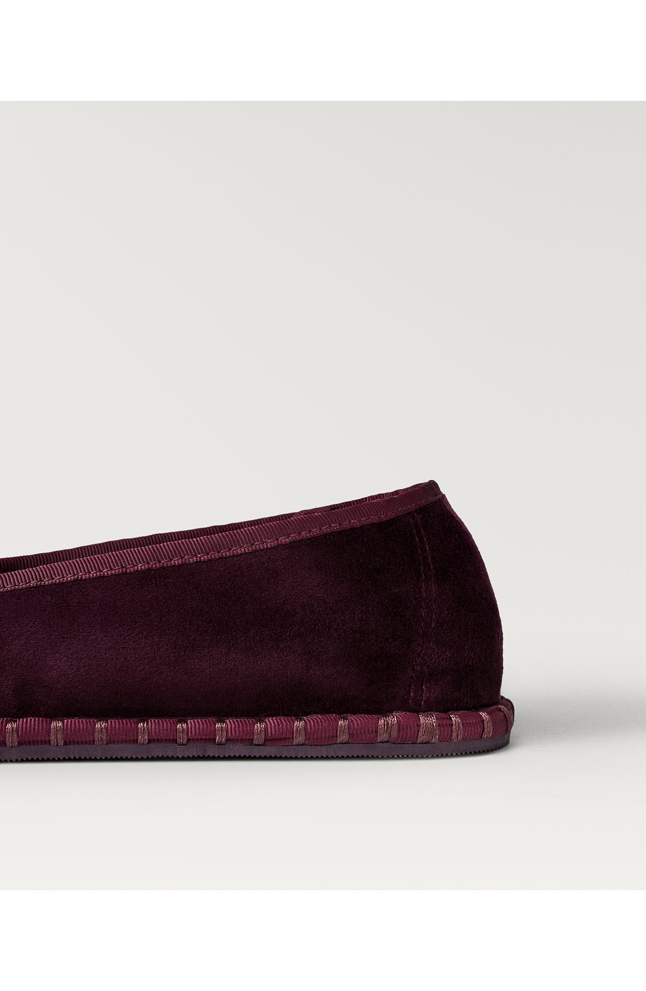 MANGO Velour Loafer, Alternate, color, 