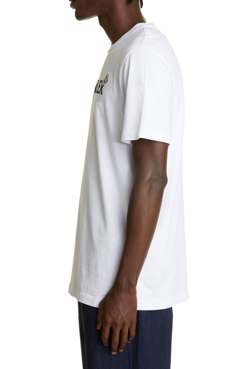 Moncler Men's Logo Graphic Tee, Alternate, color, 