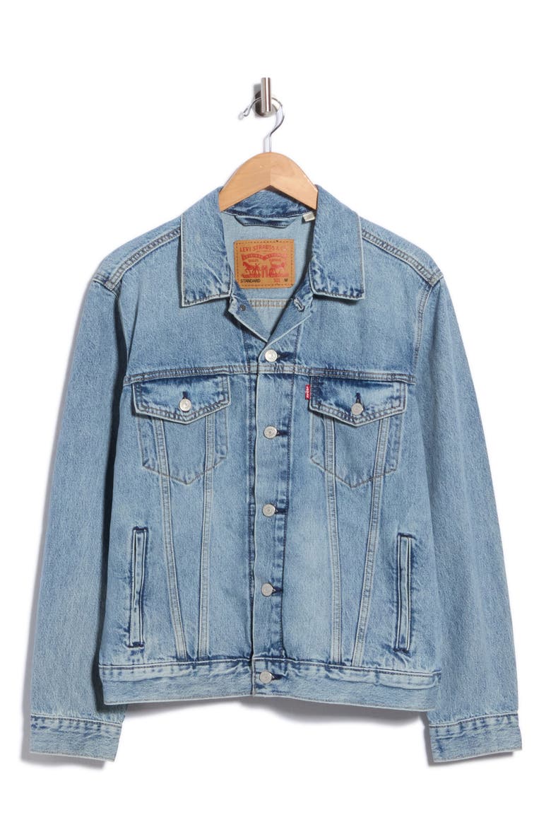 The Trucker Jacket, Alternate, color, SUN SURF T