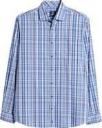 johnnie-O Masson Plaid Performance Button-Up Shirt