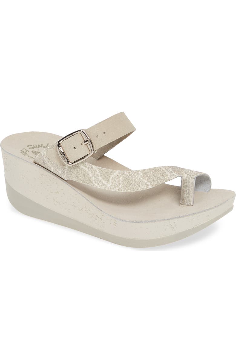 Fantasy Sandals Felisa Wedge Sandal, Main, color,
