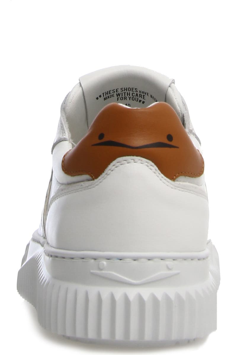 Voile Blanche Lipari Sneaker, Alternate, color, White/ Tobacco