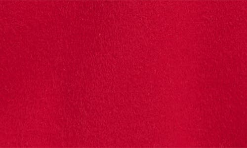 Rothschild Kids' Princess Faux Fur Collar Double Breasted Tweed Coat In Red