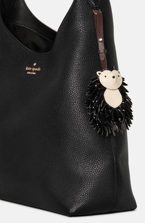 Kate Spade New York Critters Stevie Hedgehog Bag Charm In Black