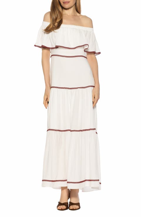 Esme Off the Shoulder Maxi Dress