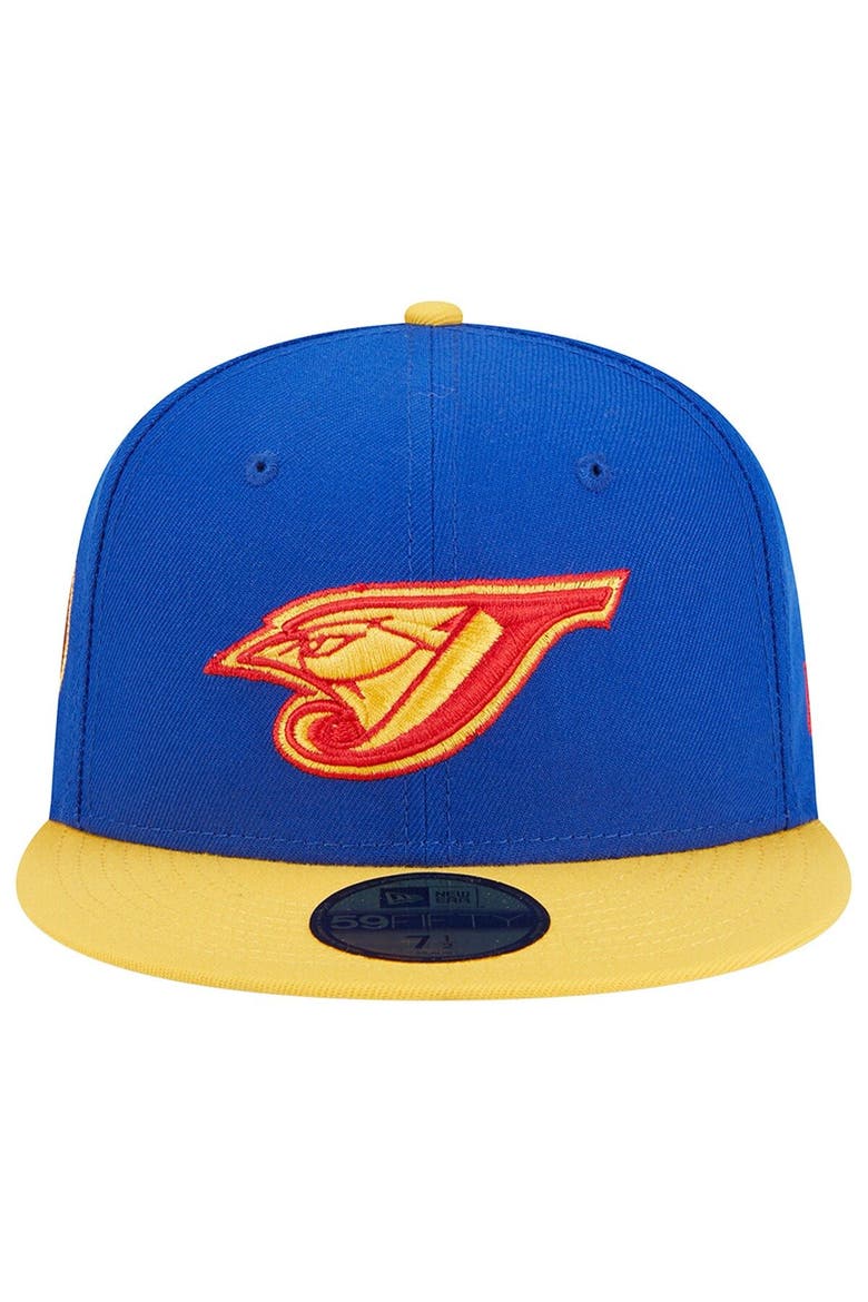 Men's New Era  Royal/Yellow Toronto Blue Jays Empire 59FIFTY Fitted Hat, Alternate, color, Royal