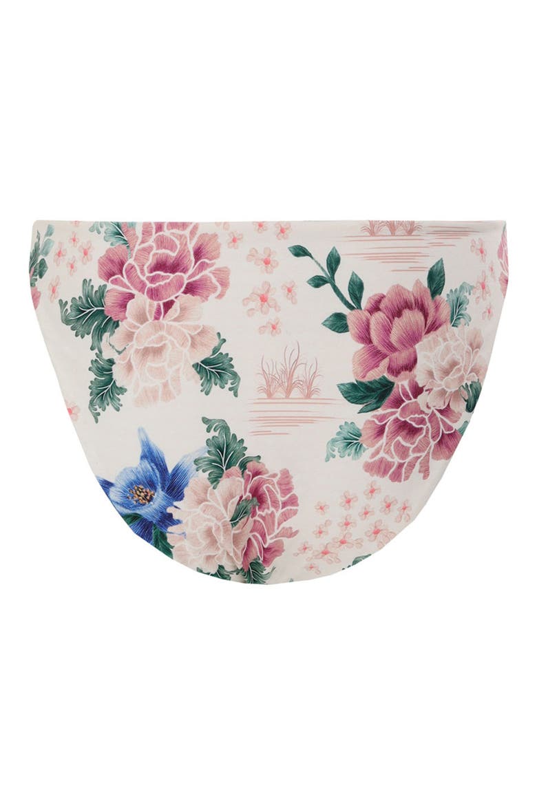 Ilu Ivy Reversible Bikini Bottoms, Alternate, color, WHITE