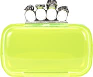 Alexander McQueen Puma Skull Four Ring Clutch