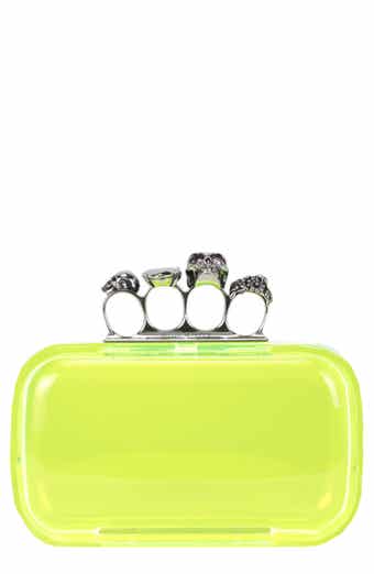 Alexander McQueen Puma Skull Four Ring Clutch