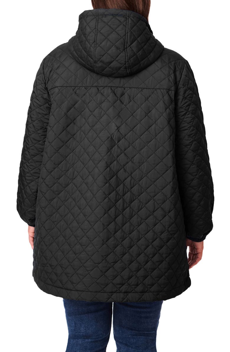 Bernardo Zip Front Water Resistant Liner Jacket, Alternate, color, 