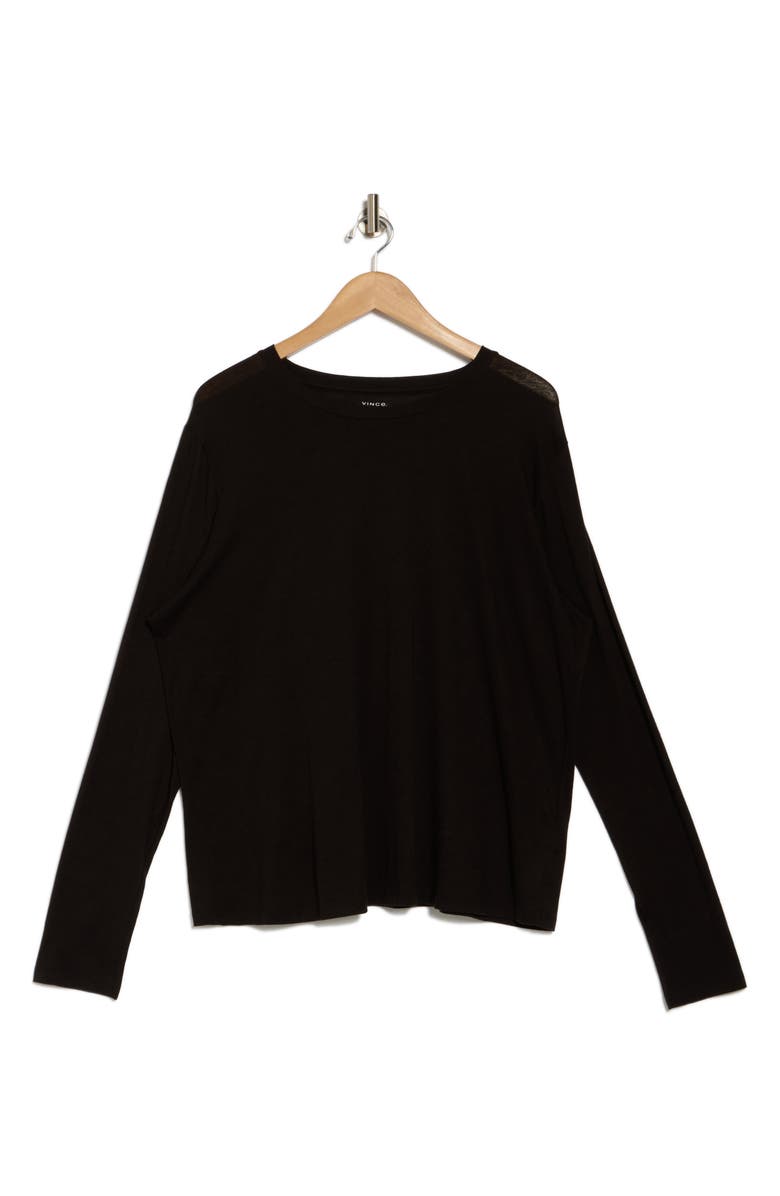 Vince Essential Long Sleeve T-Shirt, Alternate, color,