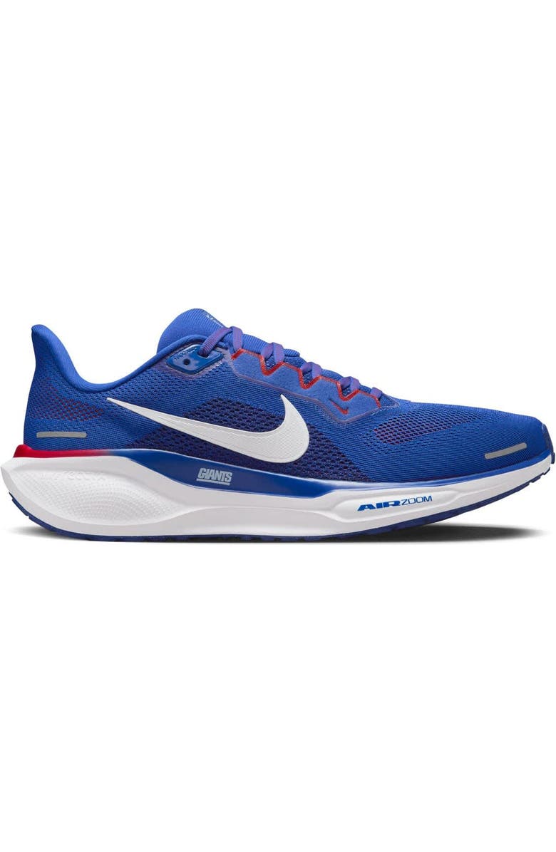 Nike Unisex Nike Blue New York Giants Zoom Pegasus 41 Running Shoes, Alternate, color,