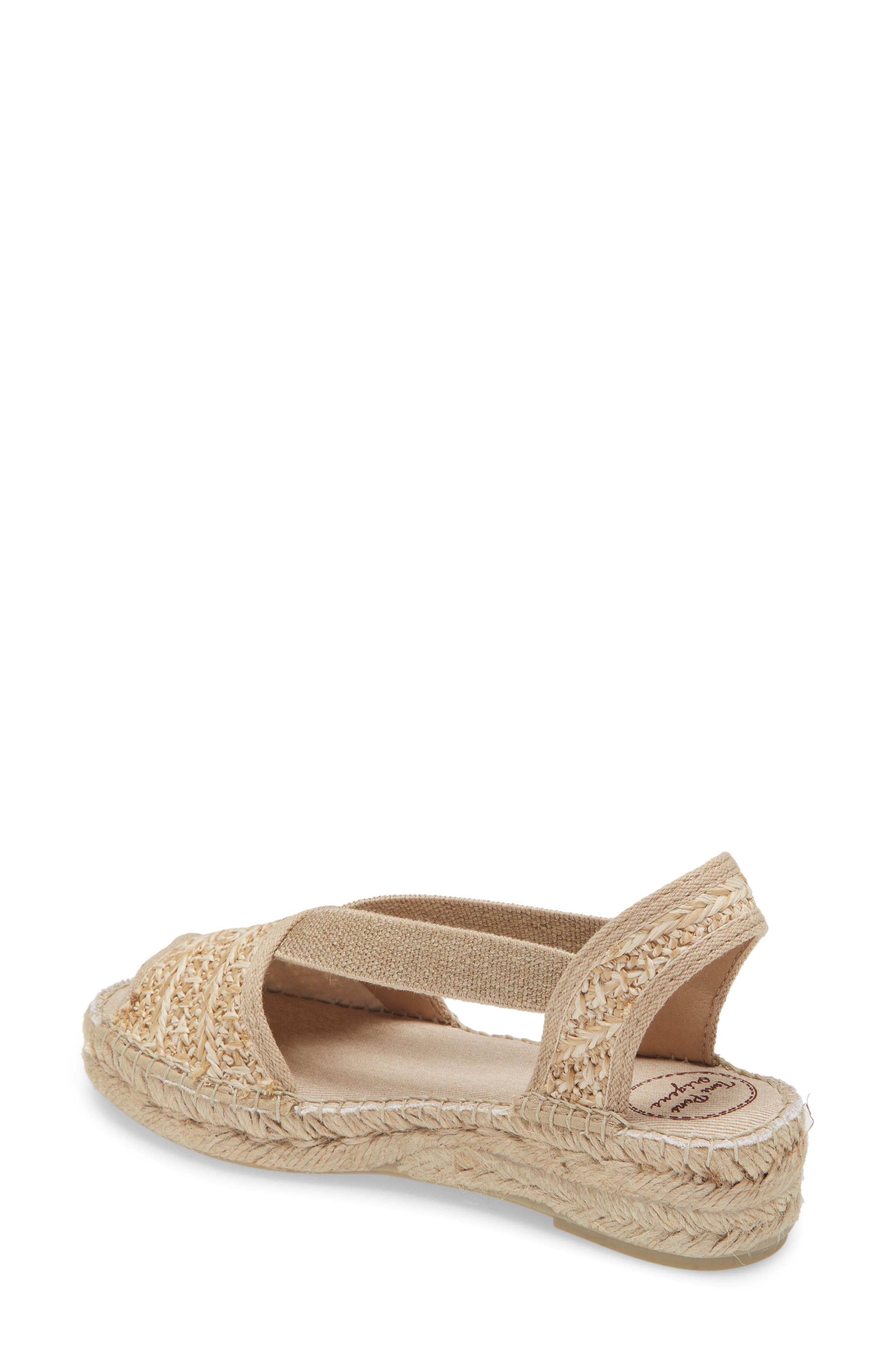 Toni Pons Estel Espadrille Sandal, Alternate, color, Natural Woven Fabric