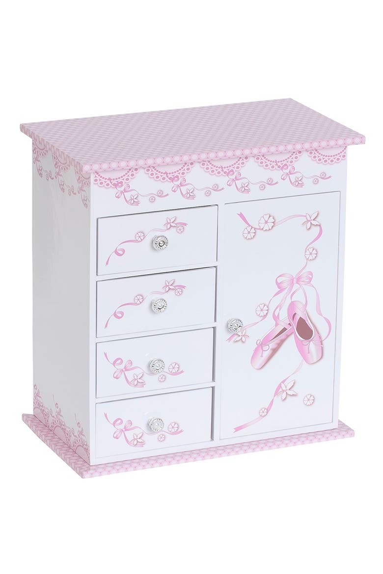 Mele & Co. Musical Brunette Ballerina Jewelry Box, Main, color, NONE