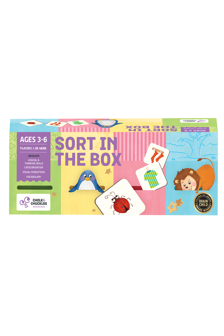 Sort in the box, Alternate, color, No Color