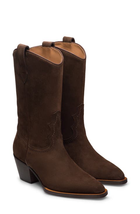 Jolene Western Leather Boot