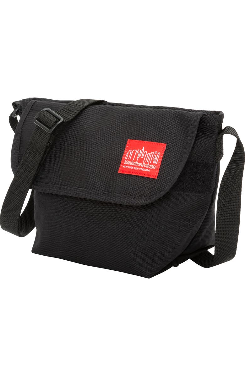 Manhattan Portage Mini NY Crossbody Bag, Alternate, color, Black