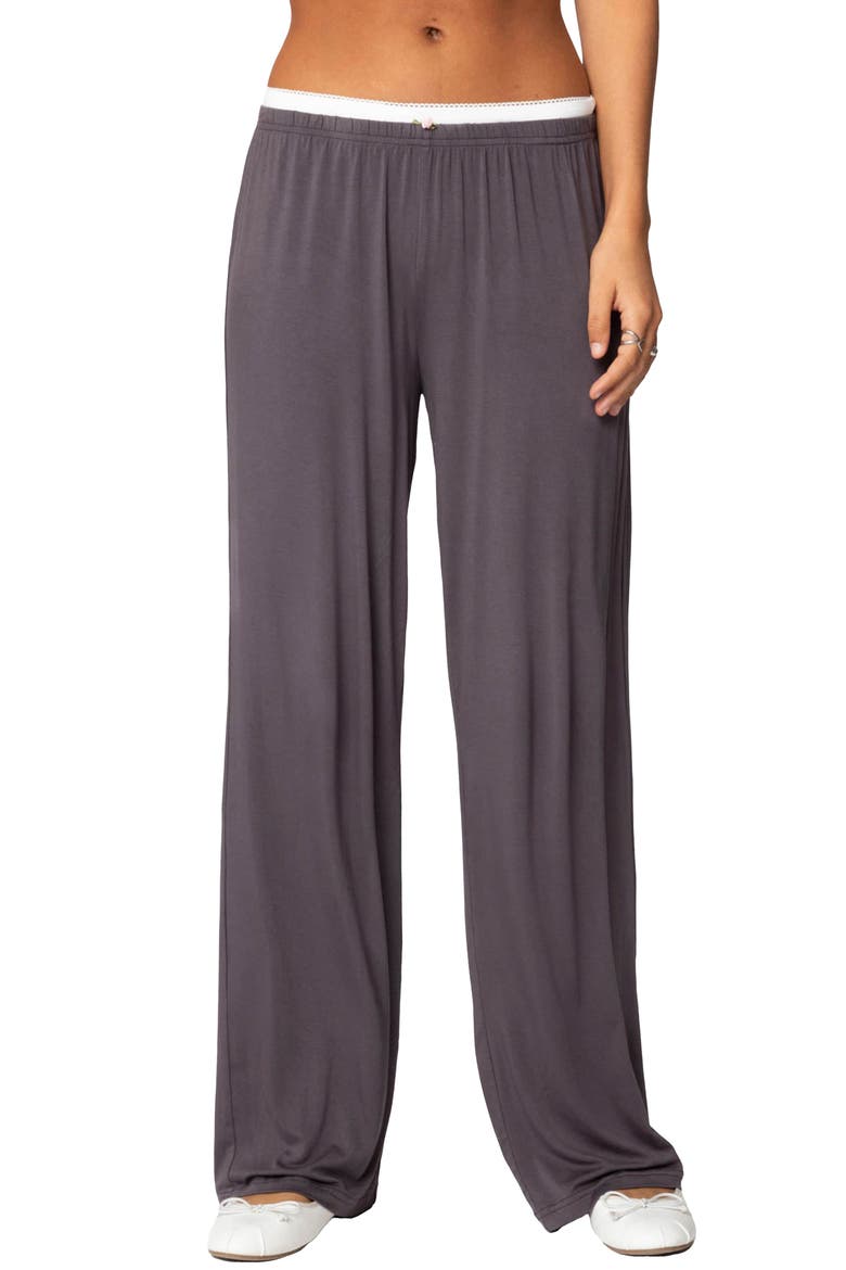 Elsa Layered Pants, Main, color, GRAY
